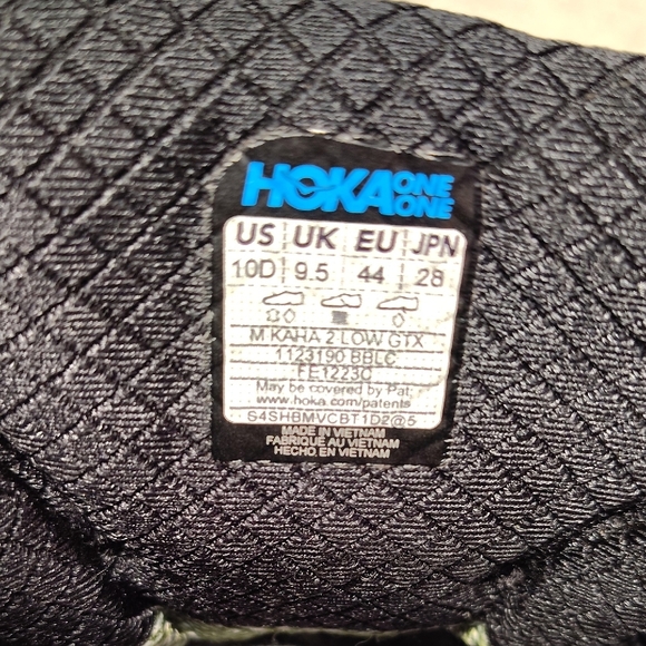 Hoka One One Men's Black Athletic Shoes - Picture 2 of 9